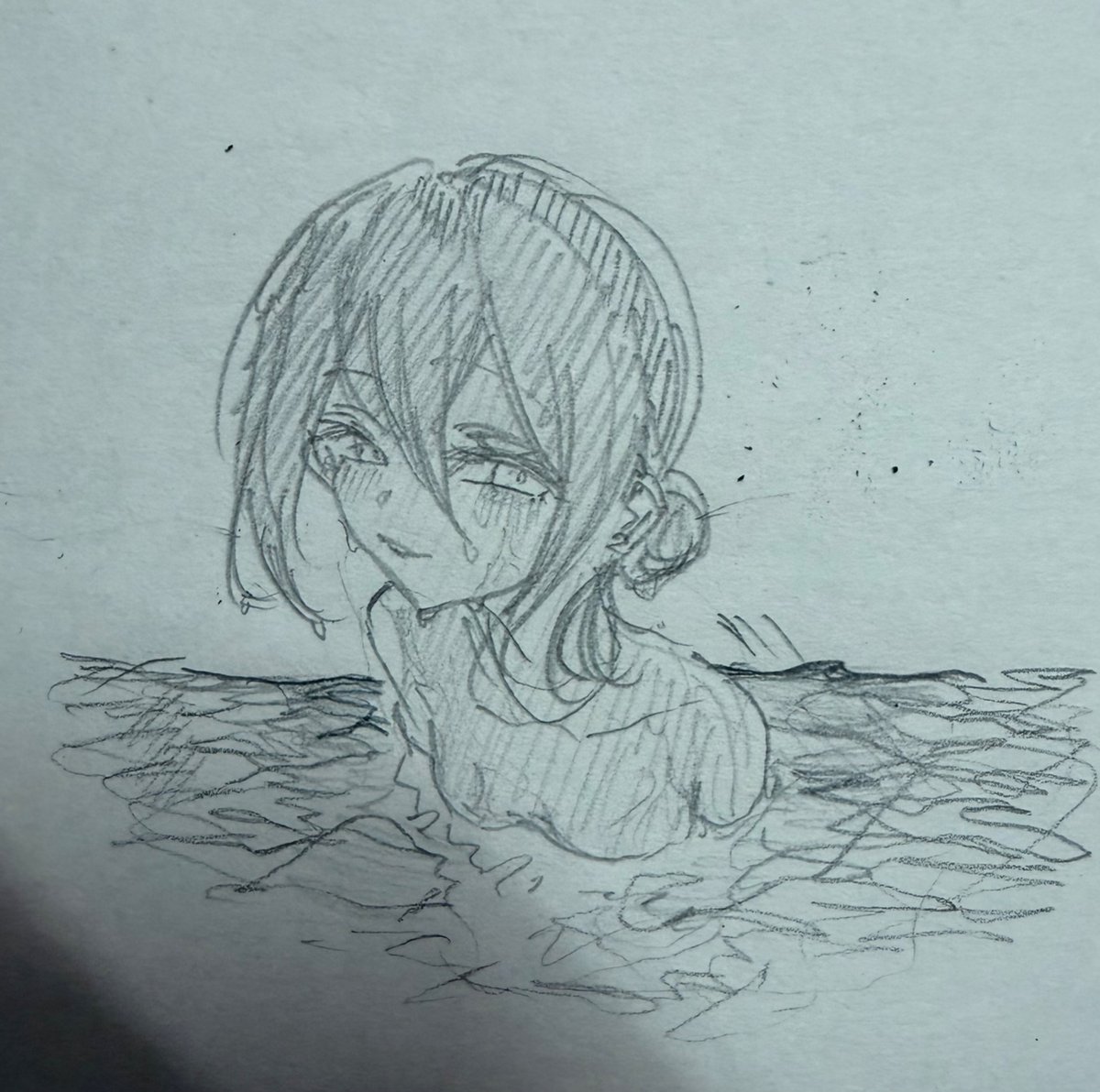 Imiortality's tweet photo. 落書きのアナログレゼ

#レゼ https://t.co/gIpdeHZajC