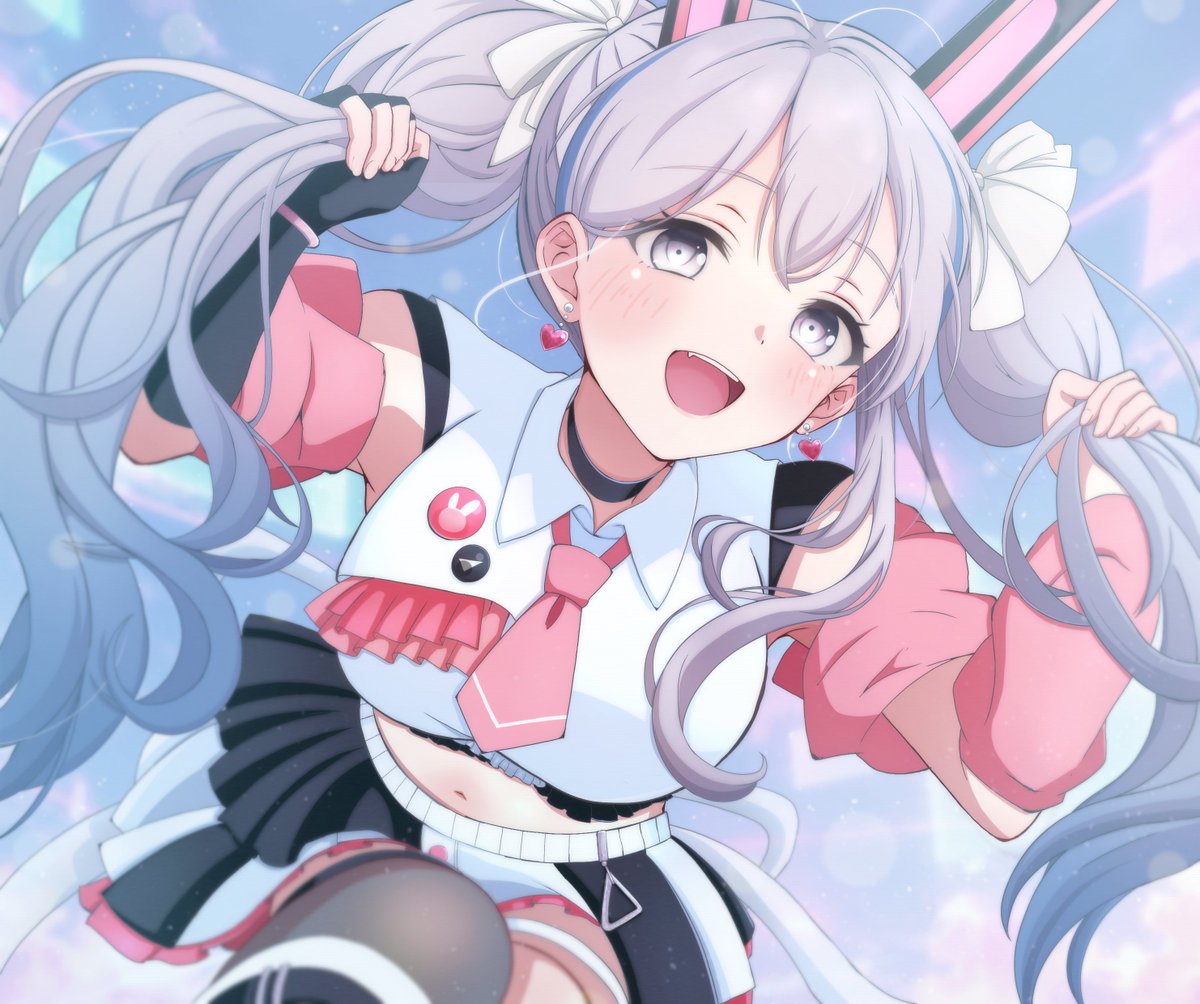 BanGDreamGH's tweet photo. SSRツインテののちゃん！🙂🐰 #bandoriart #ののちゃんあーと https://t.co/Qj2RkuXGop
