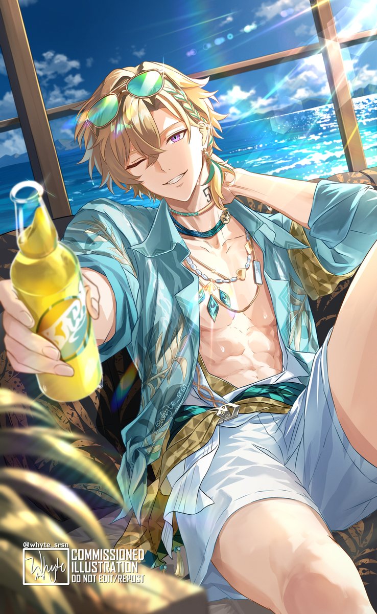 whyte_srsn's tweet photo. Fancy a little sip? 🍹

#AventurineWaveflair #honkaistarrail #hsrcreators #hsrfanart #StarRail #砂金 #アベンチュリン https://t.co/0Yvjb7sXhQ