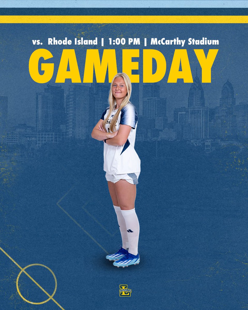 LaSalle_WSOC's tweet photo. GAMEDAY!
🆚 Rhode Island
🕑 1:00 PM
📍 Philadelphia, PA
🏟️ McCarthy Stadium
📺 ESPN+ 👉 https://t.co/vS3HjxlbWm
📊 https://t.co/0Y5gp9l1BE https://t.co/cwGGWyBEW0
