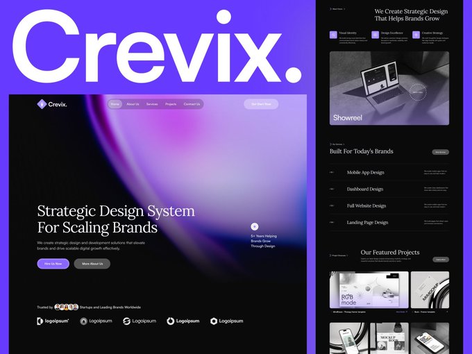 alevweb's tweet photo. Crevix - Minimal Design Agency Template
#Crevix #MinimalDesignAgency #FramerTemplate #WebDesign #DigitalAgency https://t.co/aKvctailqC