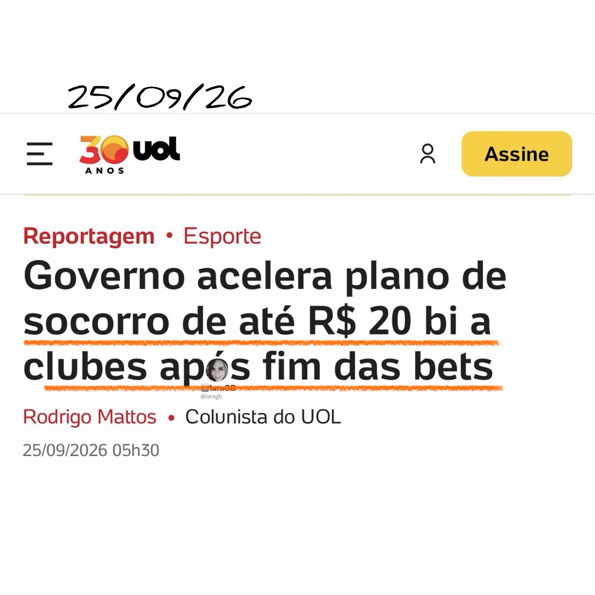 iaragb's tweet photo. Alguém pode explicar porque um país com 120 milhões de pessoas passando fome, destina 20 BILHÕES para salvar times de futebol⁉️

Ou seja, de novo faz marketing eleitoral e coloca o grosso no povo trabalhador, que não consegue fechar uma compra no supermercado. https://t.co/i1WAdMUcpQ