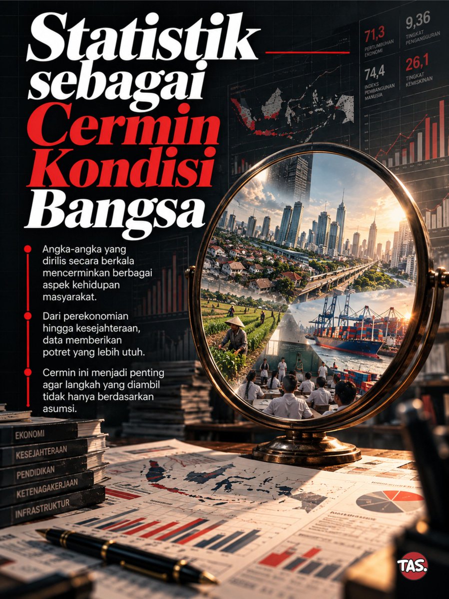 vilowra's tweet photo. Statistik adalah cermin kondisi bangsa yang akurat. Dari perekonomian hingga kesejahteraan, data memberikan potret utuh pembangunan. #HariStatistikNasional @bps_statistics 

GIWA Maghrib MR FANBOY CHAPTER 5 https://t.co/87cf5IT6zx