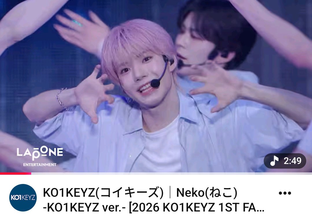 Cs_rinn's tweet photo. サムネが天才すぎる
 #KO1KEYZ https://t.co/zFkZsQ9otz