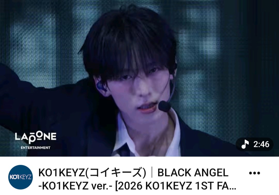 Cs_rinn's tweet photo. サムネが天才すぎる
 #KO1KEYZ https://t.co/zFkZsQ9otz
