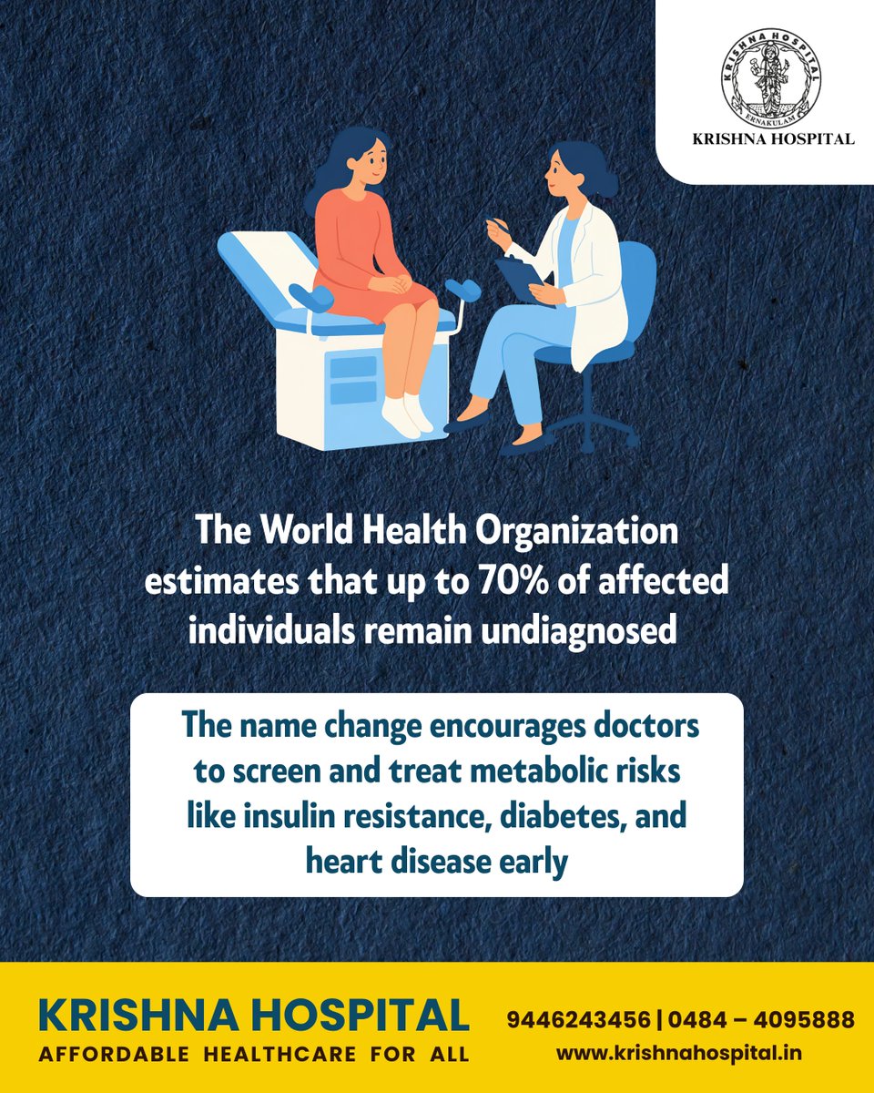 KrishnaEKM's tweet photo. PCOS (Polycystic Ovary Syndrome) will now be known as PMOS (Polycystic Ovarian Metabolic Syndrome). The decision to change the name was made after 14 years of research.

#pmosnamechange #pcosawareness https://t.co/px7lNybHLM