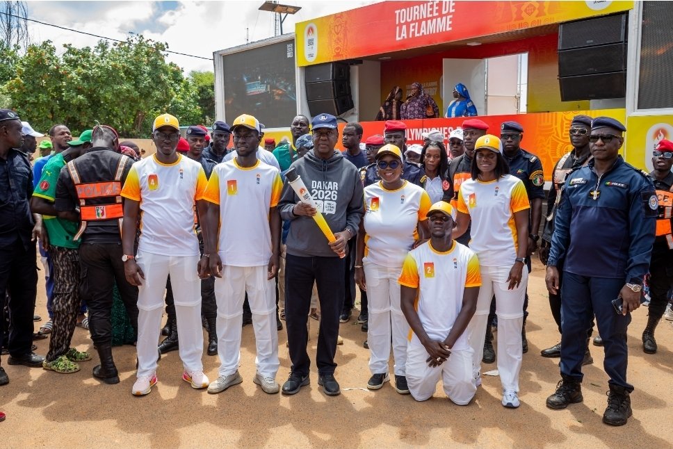 mamendoye1's tweet photo. This is it! 

Dieuli flamme. Porter Flamme.
Merci le COJOJ 
Merci Bargny.
Le cœur plein de gratitude. Des moments à jamais gravés dans mon ❤️
#PassTheEnergy #Dakar2026 #Bargny https://t.co/vfJHDBw4SS