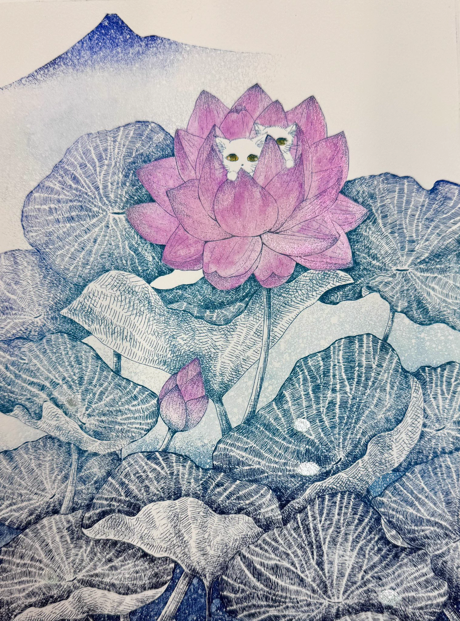 とものかよこ 銅版画 on X: 