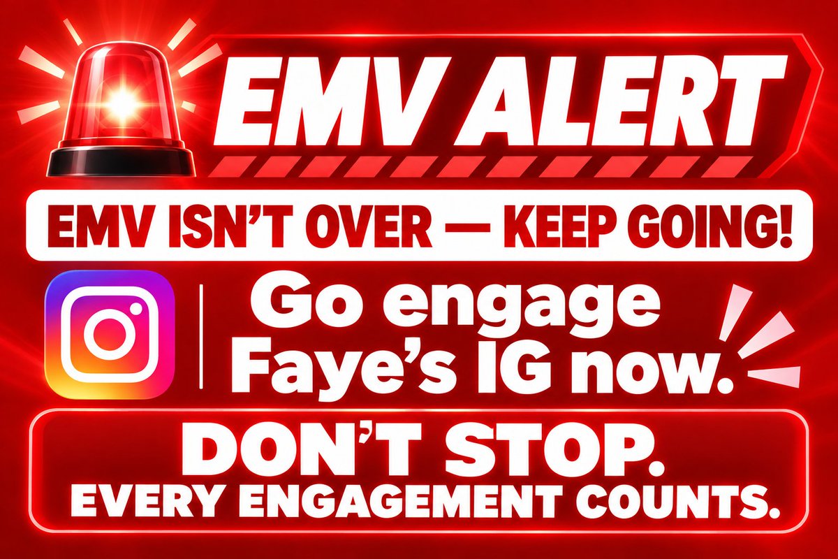 fayesunflower14's tweet photo. 🚨 EMV ALERT | KEEP THE MOMENTUM GOING!
EMV ยังไม่จบนะคะทุกคนไปช่วยกันเอนเกจ IG พี่ฝ้ายต่อค่ะ ทุกเอนเกจมีความหมาย อย่าเพิ่งหยุดกันน้า! 🔥

❤️ LIKE 💬 COMMENT 📤 SHARE 🔃 REPOST 💾 BOOKMARK

LET’S BOOST FERRAGAMO × FAYE!

#FerragamoXFaye 
#FerragamoSS27 
#Ferragamo 
#FayePeraya 
#MilanFashionWeek