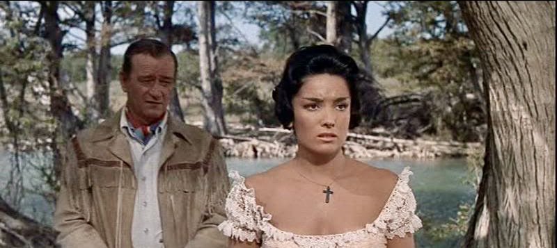 LvClassicFilms's tweet photo. Linda Cristal and John Wayne in #TheAlamo. https://t.co/X2UBq6xm5F