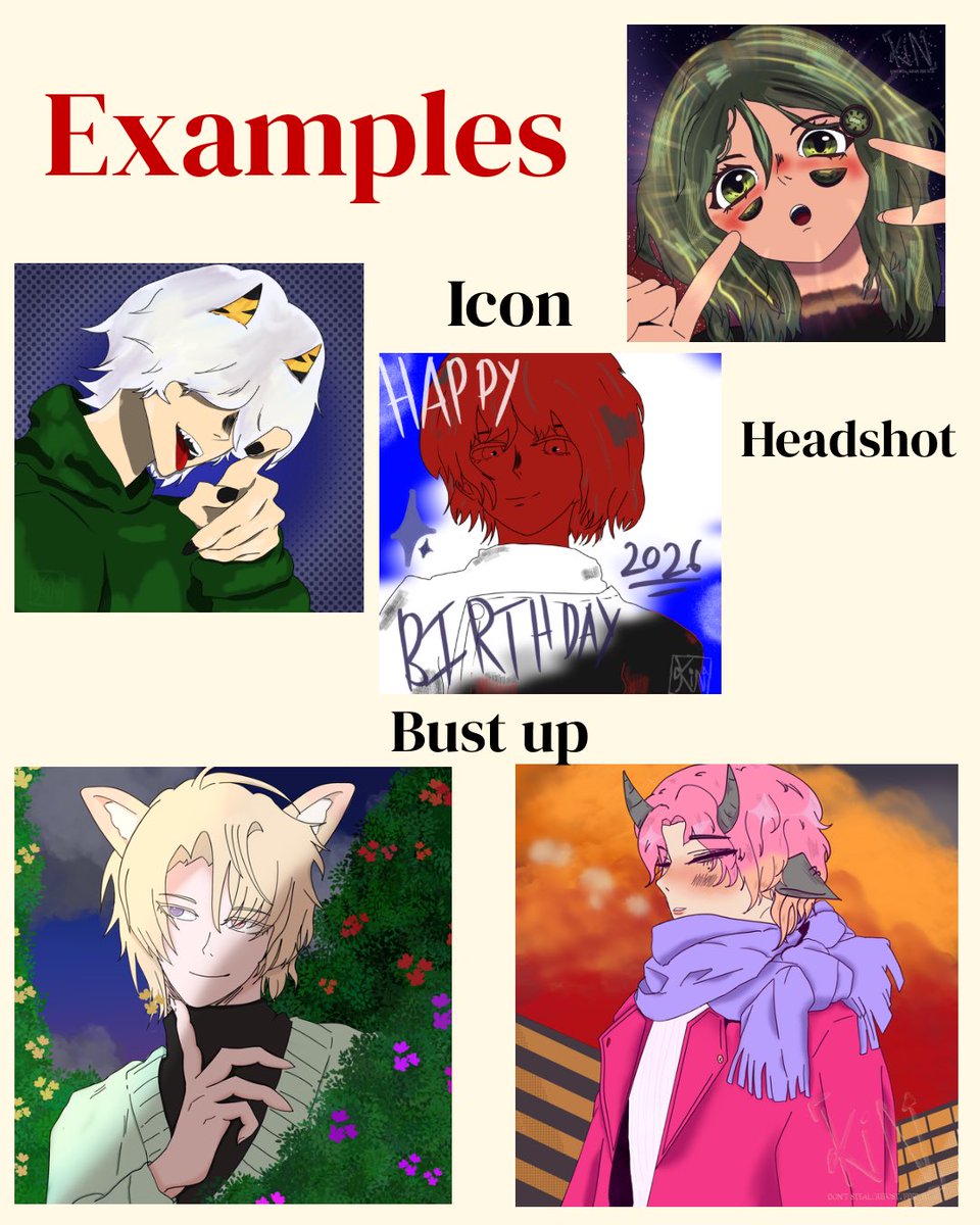 Kininarii143's tweet photo. COMMS SHEET REVAMP! TOS below ⬇️ 
DM for a slot! Very limited!! #artcommissions #artcomms #digitalartㅤ https://t.co/SSacg8HYZb