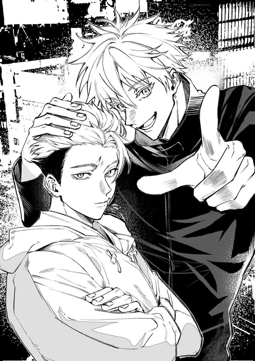 ymz0107's tweet photo. goyu🩵🧡#五悠 https://t.co/nNiH2YhRk9