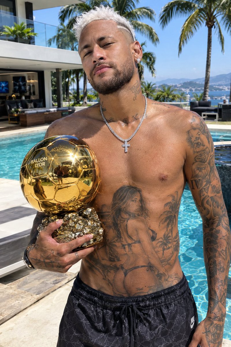 CJJRRM01's tweet photo. POV: Neymar finally wins the Ballon d’Or 😭 https://t.co/ab0HQhlS2t