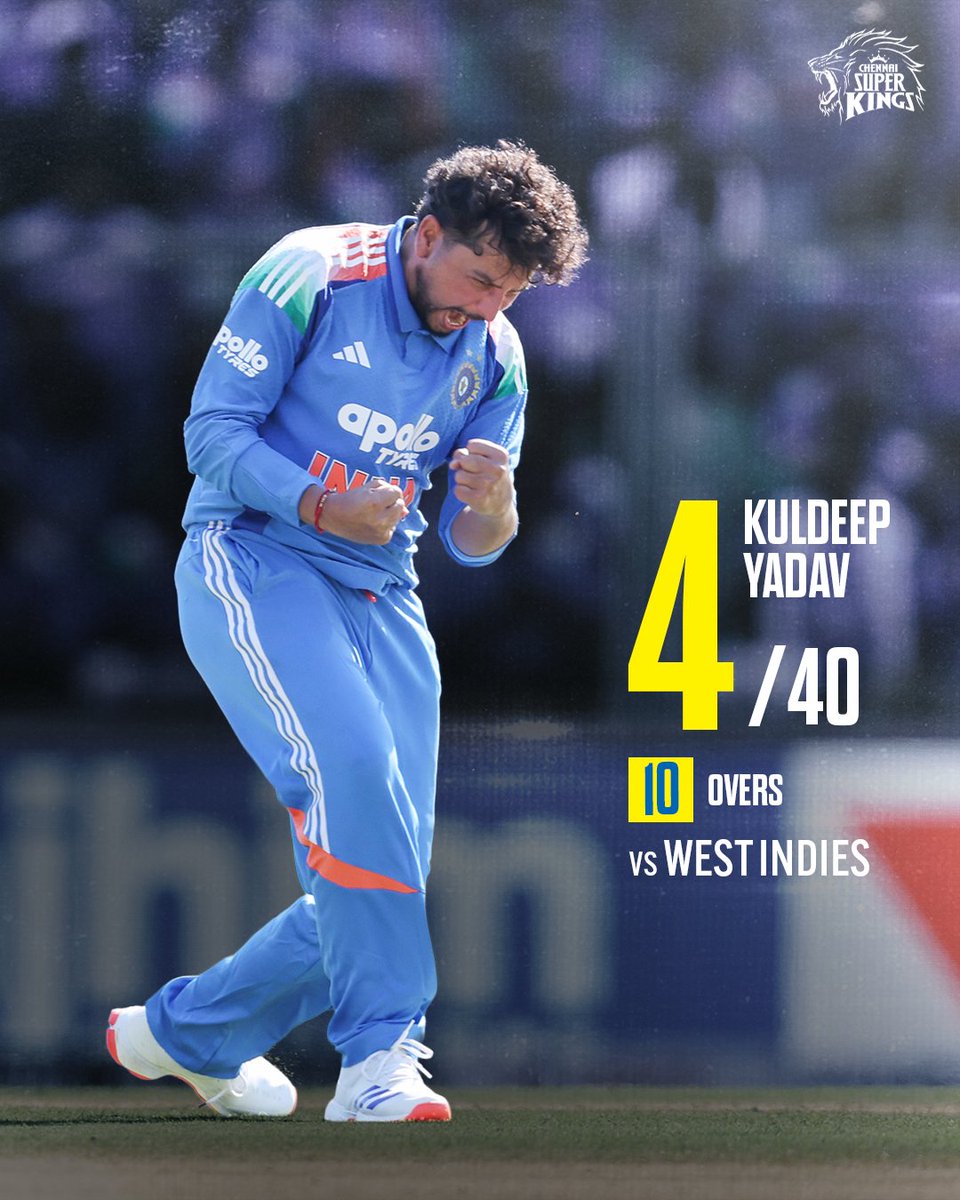 ChennaiIPL's tweet photo. 135/0 to 198/5
Spell SO KUL! 🥳👌 

#WhistlePodu #INDvWI 
📸 : BCCI https://t.co/YctfoLuoSF