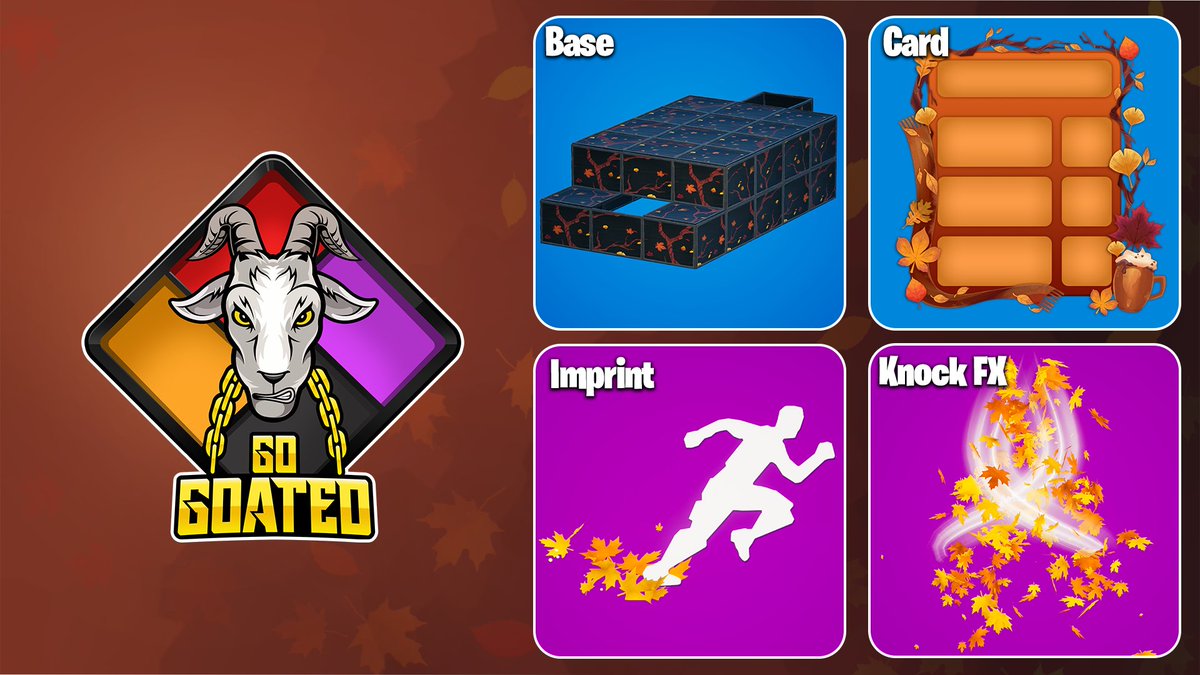 GoGoated's tweet photo. The Autumn Cosmetic Set has crunched its way into the Go Goated Shop! 🍂 https://t.co/CWAybNOFoT