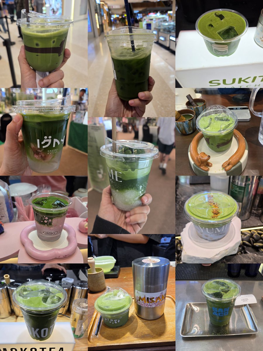 y_worra's tweet photo. One Week, Many Matcha Tastes 🍵
#MyMatchaDiary https://t.co/QQj5WsSijr