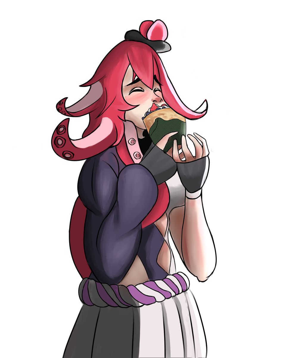 zyvrae's tweet photo. BerryCrepe eating berry crepes
#berryartsy #BerryCrepe #Vtuber https://t.co/v3jkpEGRdS