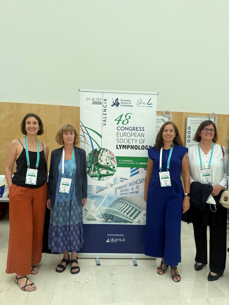 crespo_mp's tweet photo. ¡Grandes días en los Congresos de Linfología (#ESL2026 y 1.º @GELinfologia)! 🩺✨
​Un placer aportar ponencias y comunicaciones. ¡Y qué orgullo que el equipo de la Unidad de Linfedema y Ejercicio Oncológico del @HospitalMaranon se lleve 2 premios por sus comunicaciones!🏆🏆 https://t.co/2AmLkCnhA6