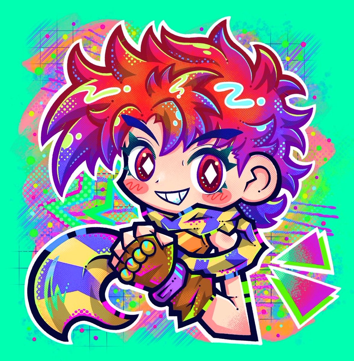 Hagukko0635's tweet photo. ジョセフとブチャラティ誕生日だったのね...
おめでとう〜🥳ちょいと再掲！ https://t.co/7PjbnOvOIc
