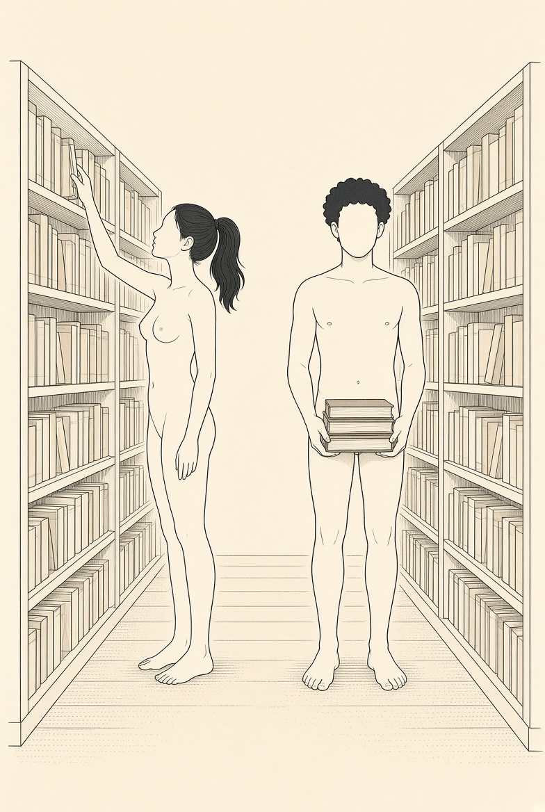 Nnp_studio's tweet photo. Looking for the next one.
ordinary bodies. ordinary days.
we draw people doing nothing special, with nothing on.
illustrated ordinary life, undressed
#NakedNormalPeople #NormalizeNudity #NudeIsNormal #EverydayBodies #BodyPositivity #IllustratedNude #LibraryLife https://t.co/ElLfJqxCx4