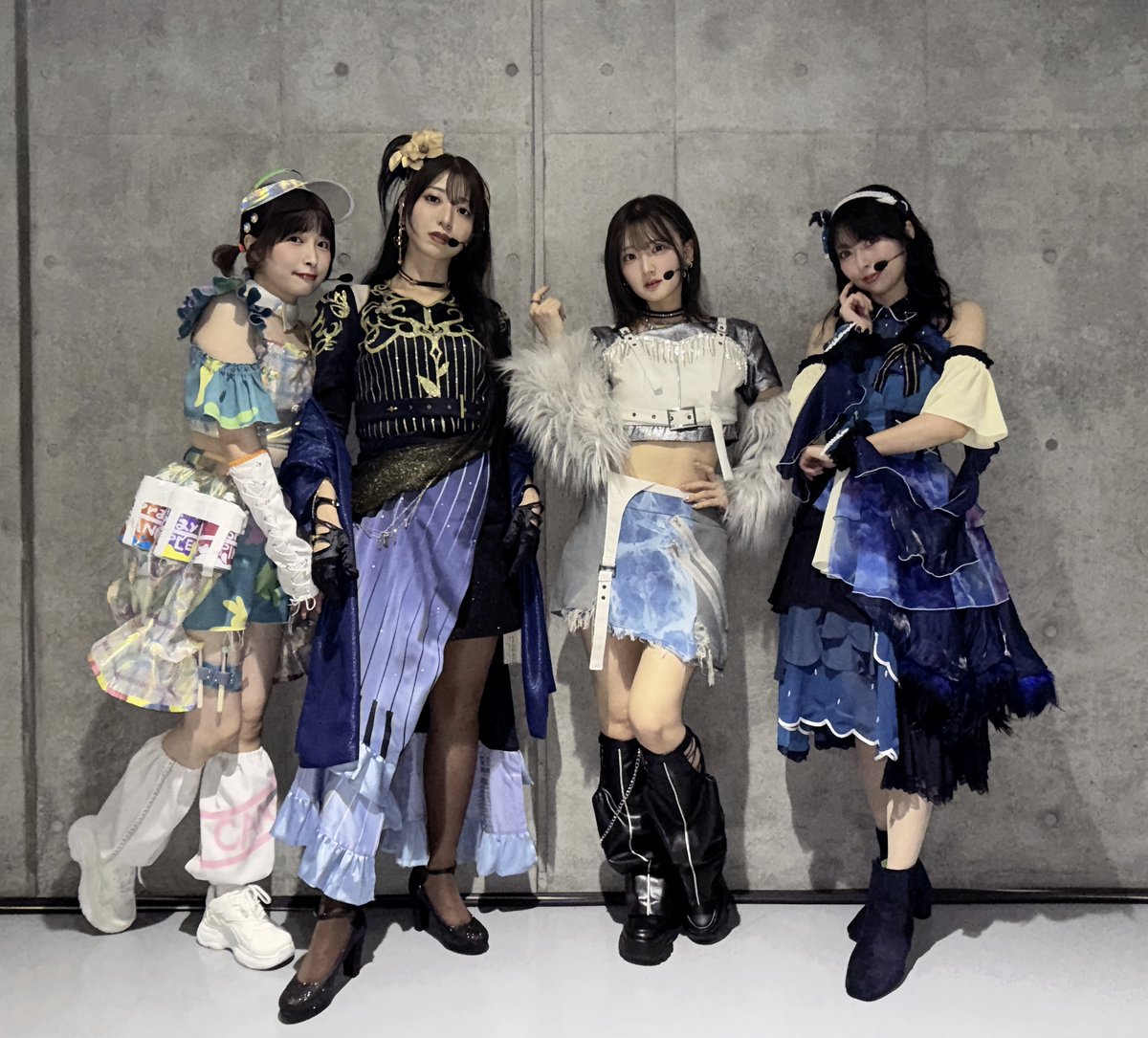 ayaMiNTgreen's tweet photo. 今回のライブキービジュアルの4人で☺️✨
#シャニマスソロライブMSP https://t.co/jWWk1ZWesW