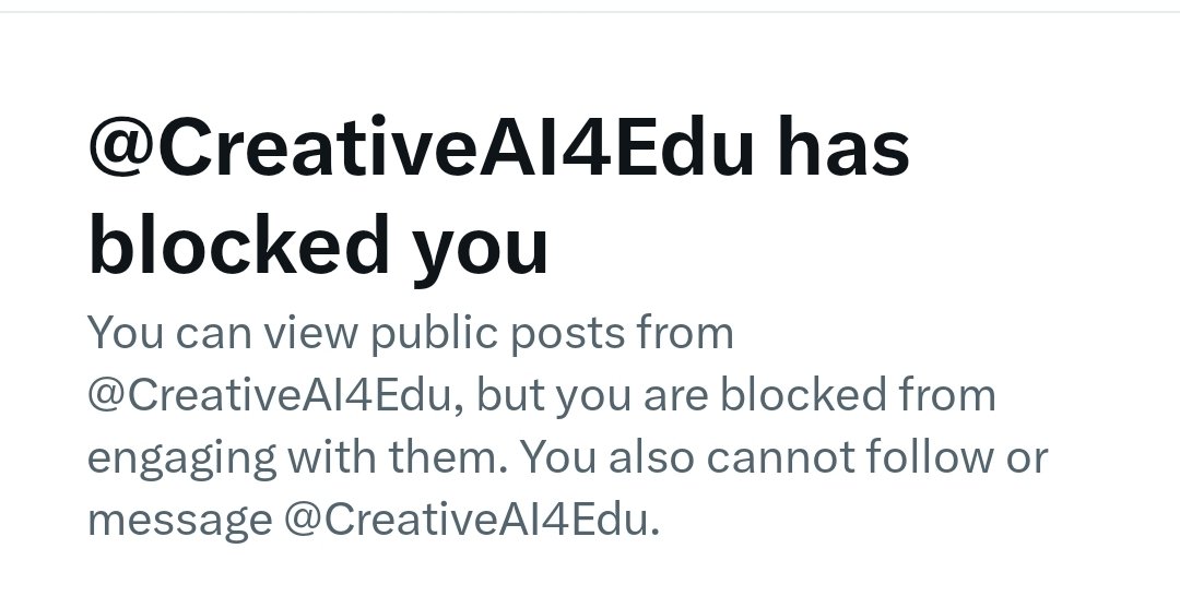 Fin_Really's tweet photo. @CreativeAI4Edu @ABC And this is how Dawn the PhD holder creating educational materials to push onto children defends her false accusation of racism tactics because she can't engage in debate to defend her points of forcing children to rely on ai. https://t.co/LRewNHkpfw