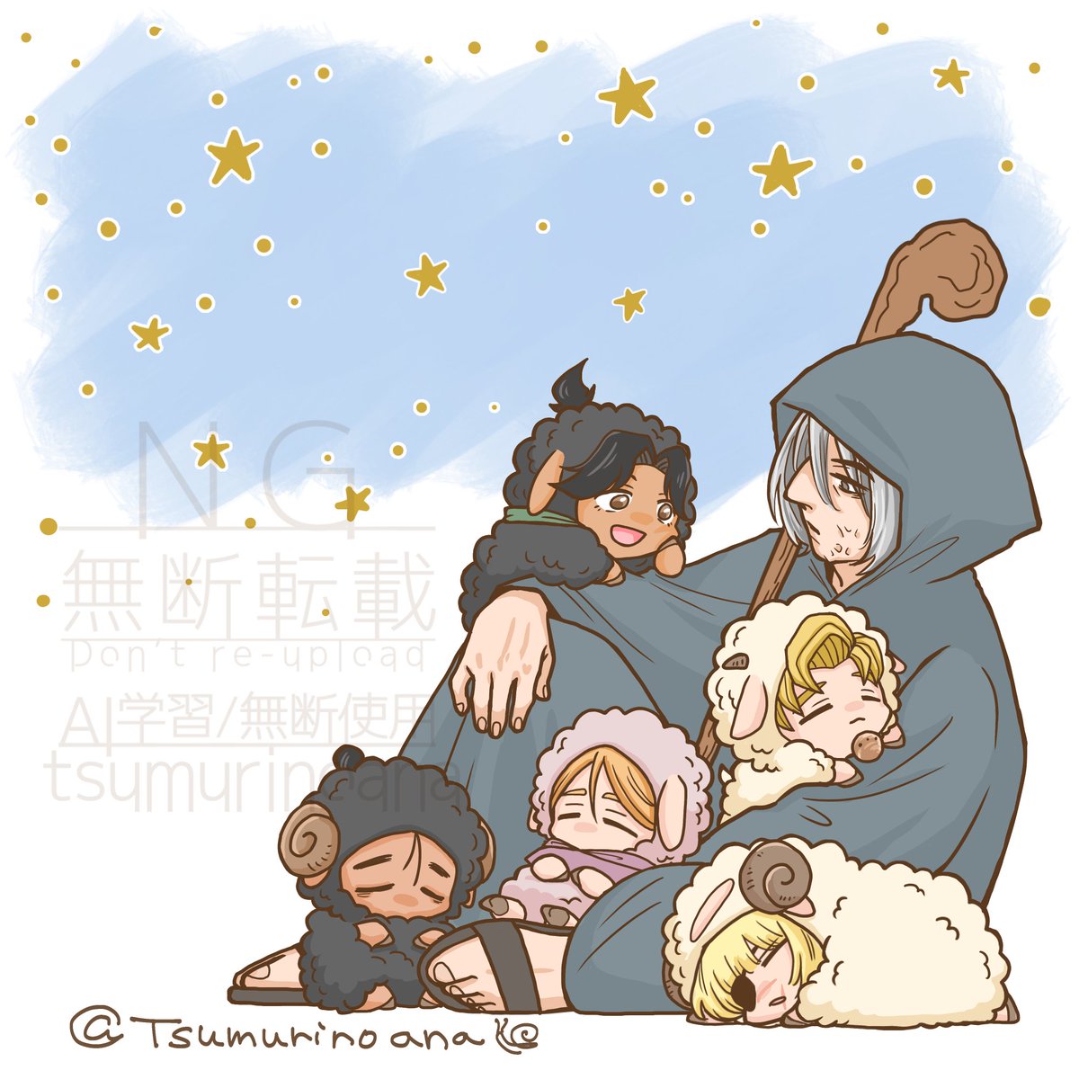 tsumurinoana's tweet photo. 仔🐑たち https://t.co/tKZZBXunqp