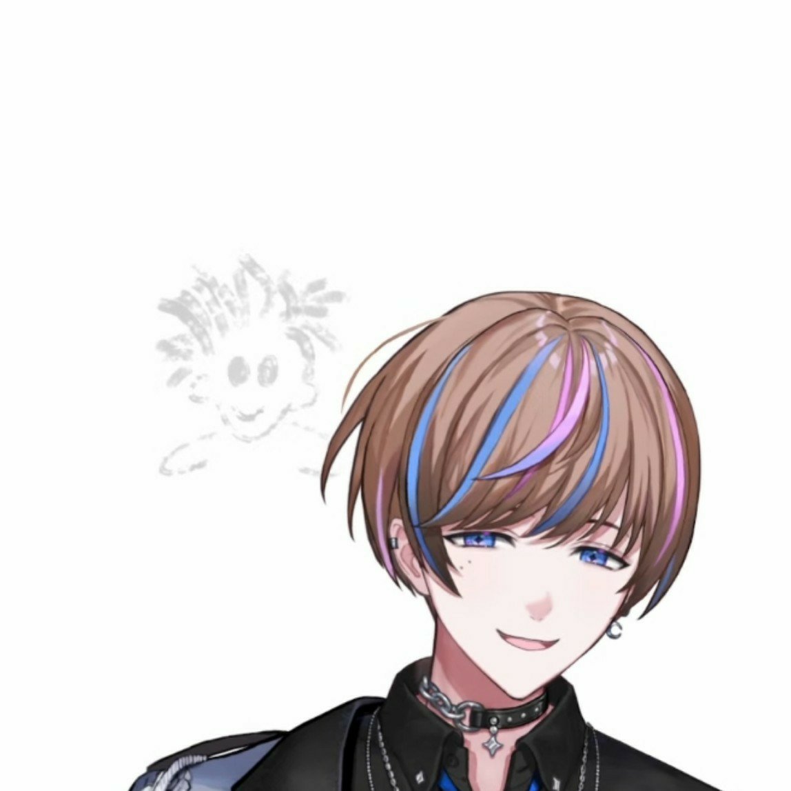 rizzumu_7's tweet photo. 💎: i'd like to dedicate this to 🎫's new outfit

💎 drew him because 🎫 was in prechat earlier and he didnt know until now www it's sooo cute tho!! https://t.co/SkTh8TC0Pm