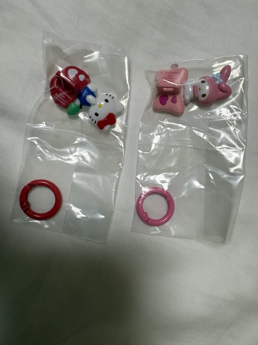 doricyan0529's tweet photo. 【譲】キティ、マイメロ
【求】シナモン、クロミ

郵送or大阪(梅田、難波、心斎橋)手渡し交換

 #サンリオ  #サンリオキーリングハンガー
 #シナモン  #クロミ  #マイメロ  #キティ https://t.co/MVHhmCrhEA