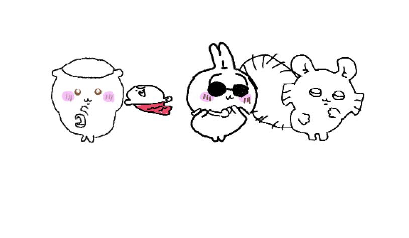 AONINGEN124's tweet photo. ちいかわってやつ描いてみた https://t.co/htBPG3rYou