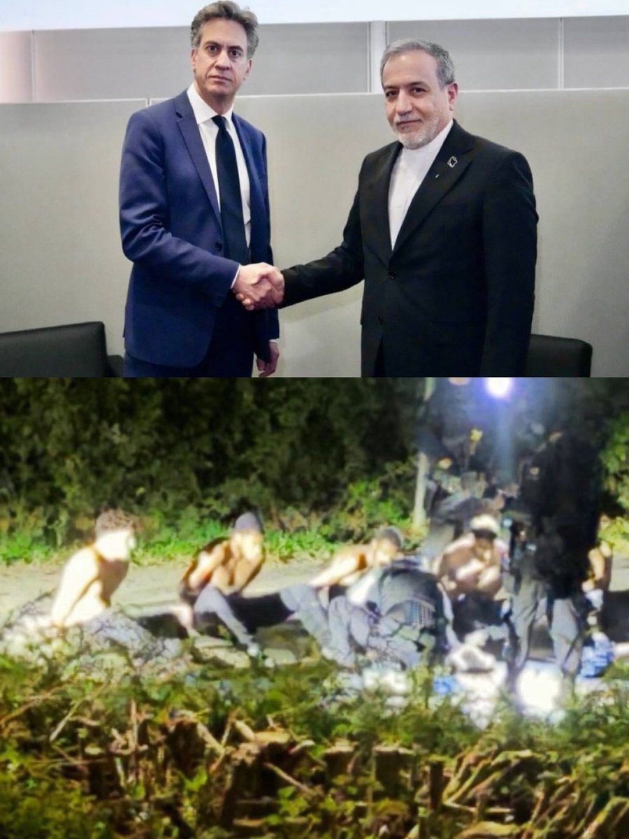 NiohBerg's tweet photo. There is a very real chance that today's foiled terrorist attack against US forces in Britain lead directly back to the terrorist regime Ed Miliband shook hands with this week.

If or when that happens,

He must resign in shame. https://t.co/qyJ4bBp6SG