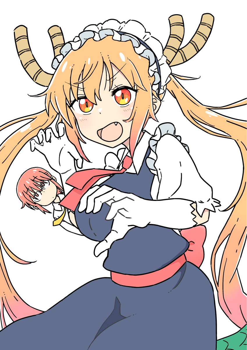 MukashiO42551's tweet photo. トールと小林さんを描いてみた！！

#小林さんちのメイドラゴン　#絵描きさんフォロバ１００ #イラスト https://t.co/Rva9wPOlI3
