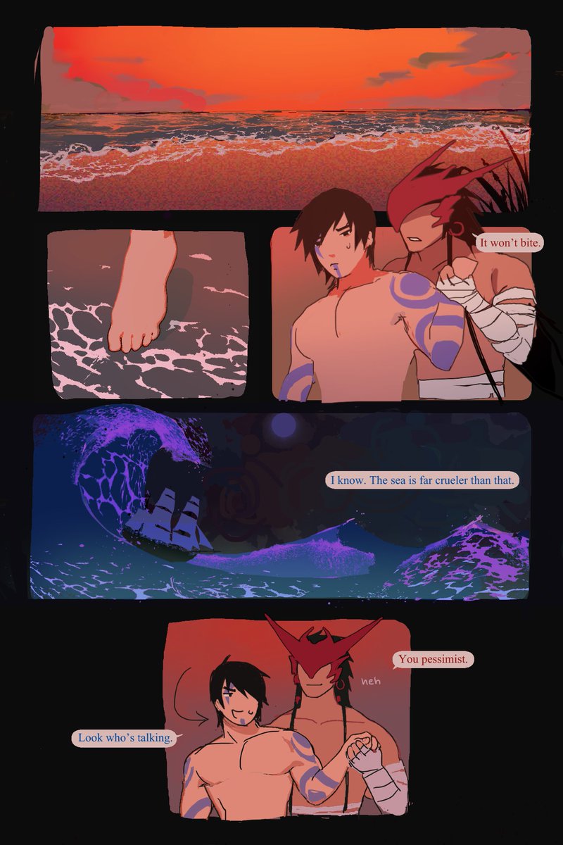 Greysan_'s tweet photo. the moon pulling the tides, the wind carrying the waves
#yonephel #yone #aphelios #leagueoflegends https://t.co/gwwXPkSs74