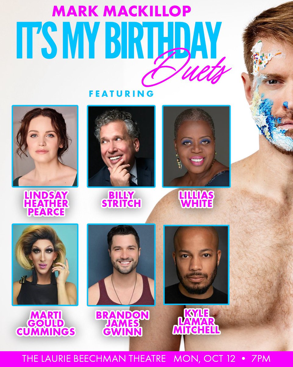 mark_mackillop's tweet photo. It’s official… I’m turning 40…. Join me Oct 12th @BeechmanTheatre as I ring in my Birthday with a phenomenal line up of guest singers. I will be donating 100% of the proceeds from the show to Broadway Cares/Equity Fights AIDS

https://t.co/HcODW49tSa https://t.co/CZcRH0mVep