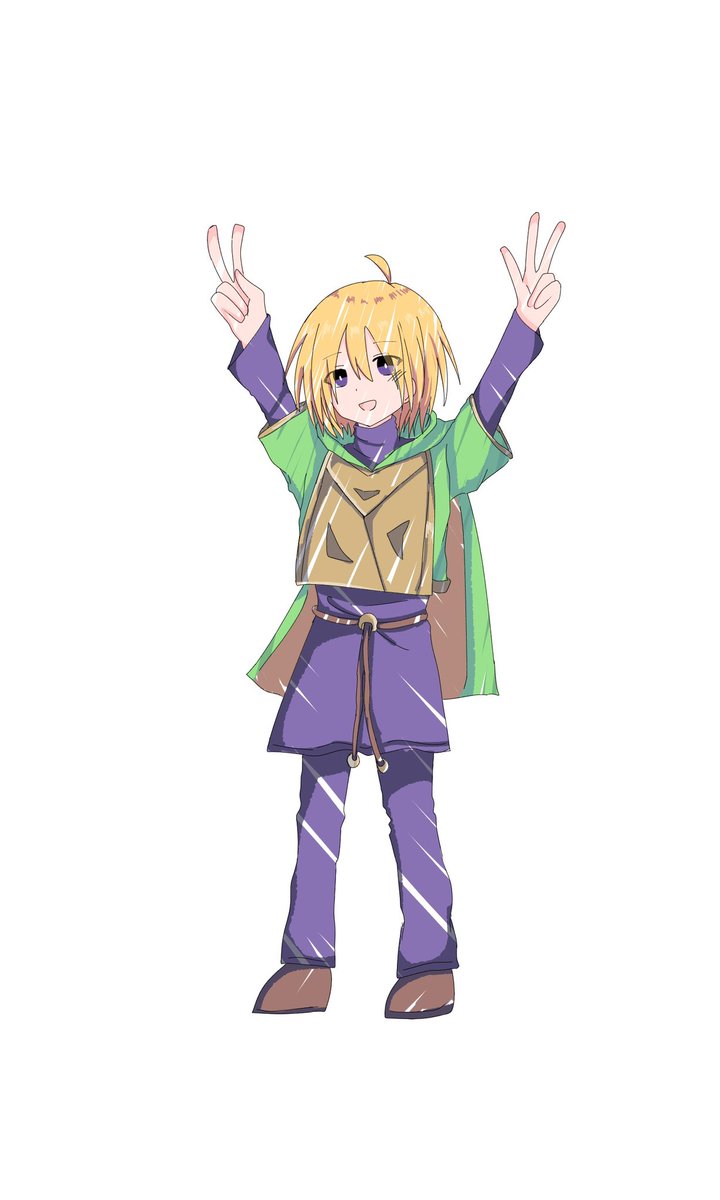 nimo_716's tweet photo. これうろ覚えで描いたロビンとイワンは結構似てるんだよね(イワンはズボンの色違うけど) https://t.co/vbWeLfiSWr