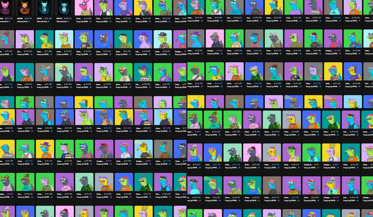 James07570's tweet photo. I bought back 116 Creepz and 4 Kodas worth around $45,000 

by monitoring transfers, tracking bid depths, and buying them at the lowest prices.

Holding wallet: 0xbbf693704fc6ddd06da136aff9398d23d6b37898

If one of these was yours, put your Twitter name in the OpenSea bio of the drained wallet and DM me, or verify any other valid way. Once verified, I'll sell it back to you at my purchase price.

I won't entertain impersonators and don't send me links.