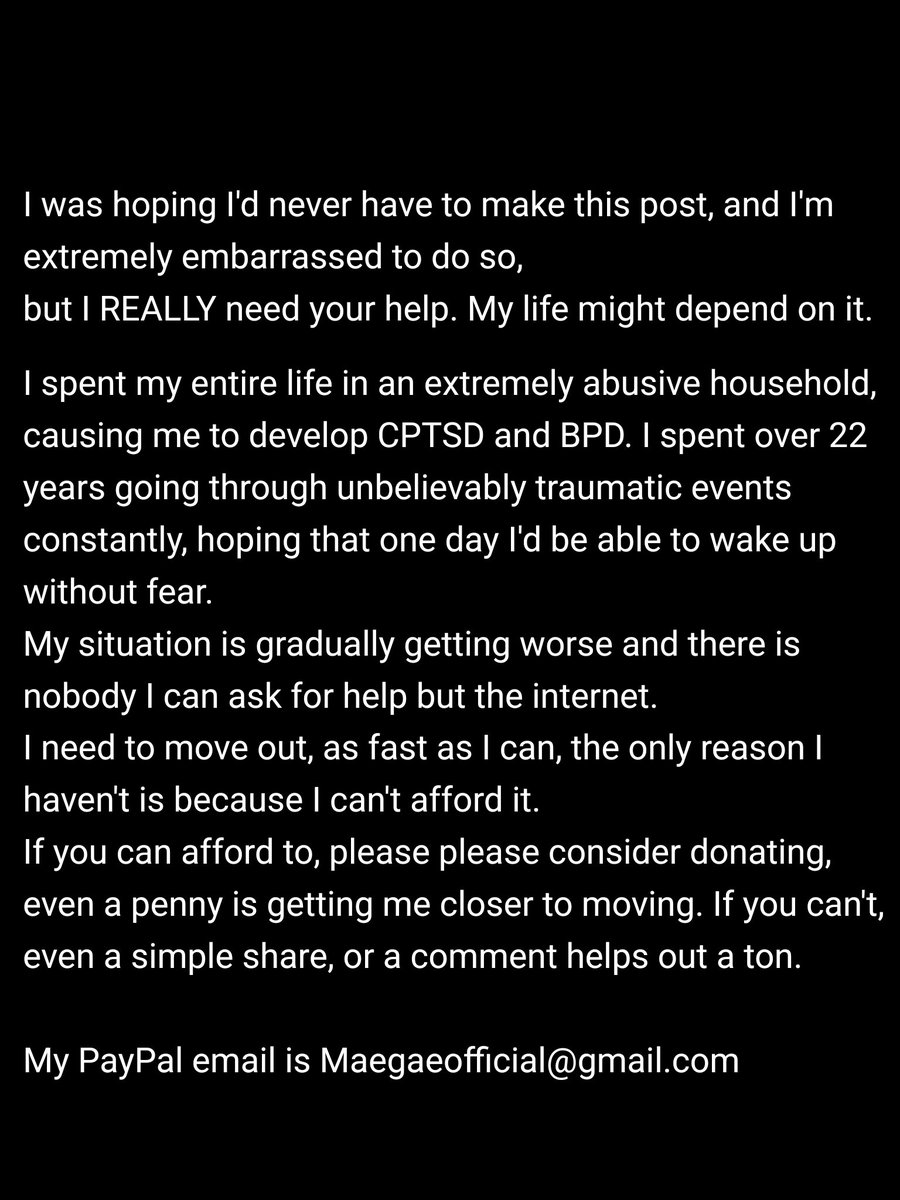 SzelusV's tweet photo. I'm ashamed having to ask for help like this, but I'm completely helpless and this is my last resort. https://t.co/hxFBWUHvje