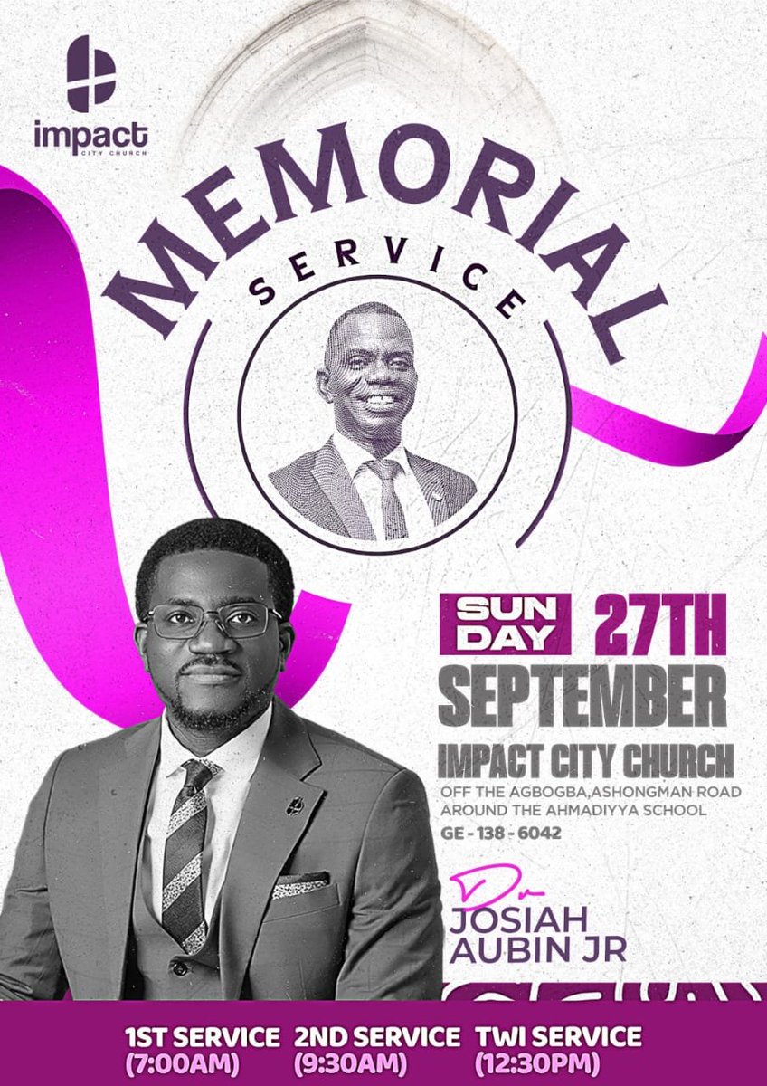 impactcity_gh's tweet photo. Memorial Service
Submitting To The Will Of God Cont'd
By Aps Dr @josiahaubin 

#4 Submit To God &amp; Resist The Enemy

#memorialservice #impactishere #familychurch https://t.co/cHC0u9nGVQ