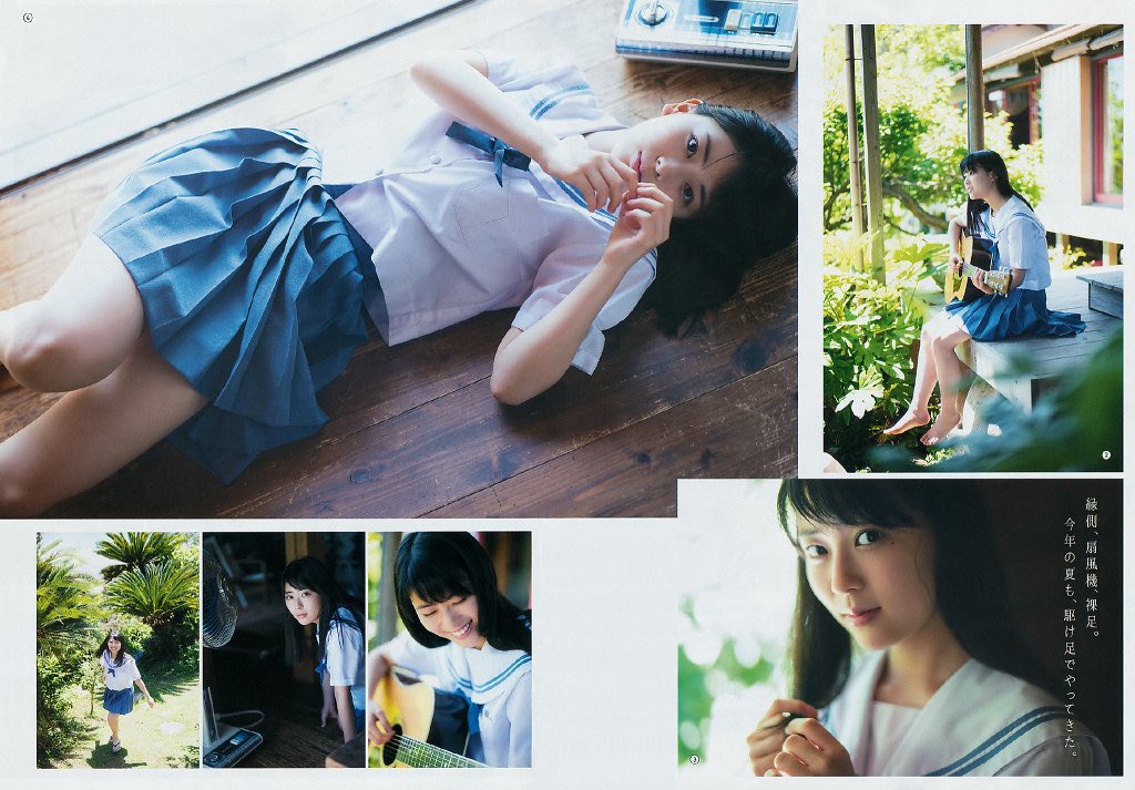 MIOMIO55555's tweet photo. ヤングガンガン 2018 No.16
岩本蓮加『夏の足音』 Part① 🎐

#乃木坂46 #岩本蓮加 #RENKAIWAMOTO https://t.co/jFhtRqw3tF