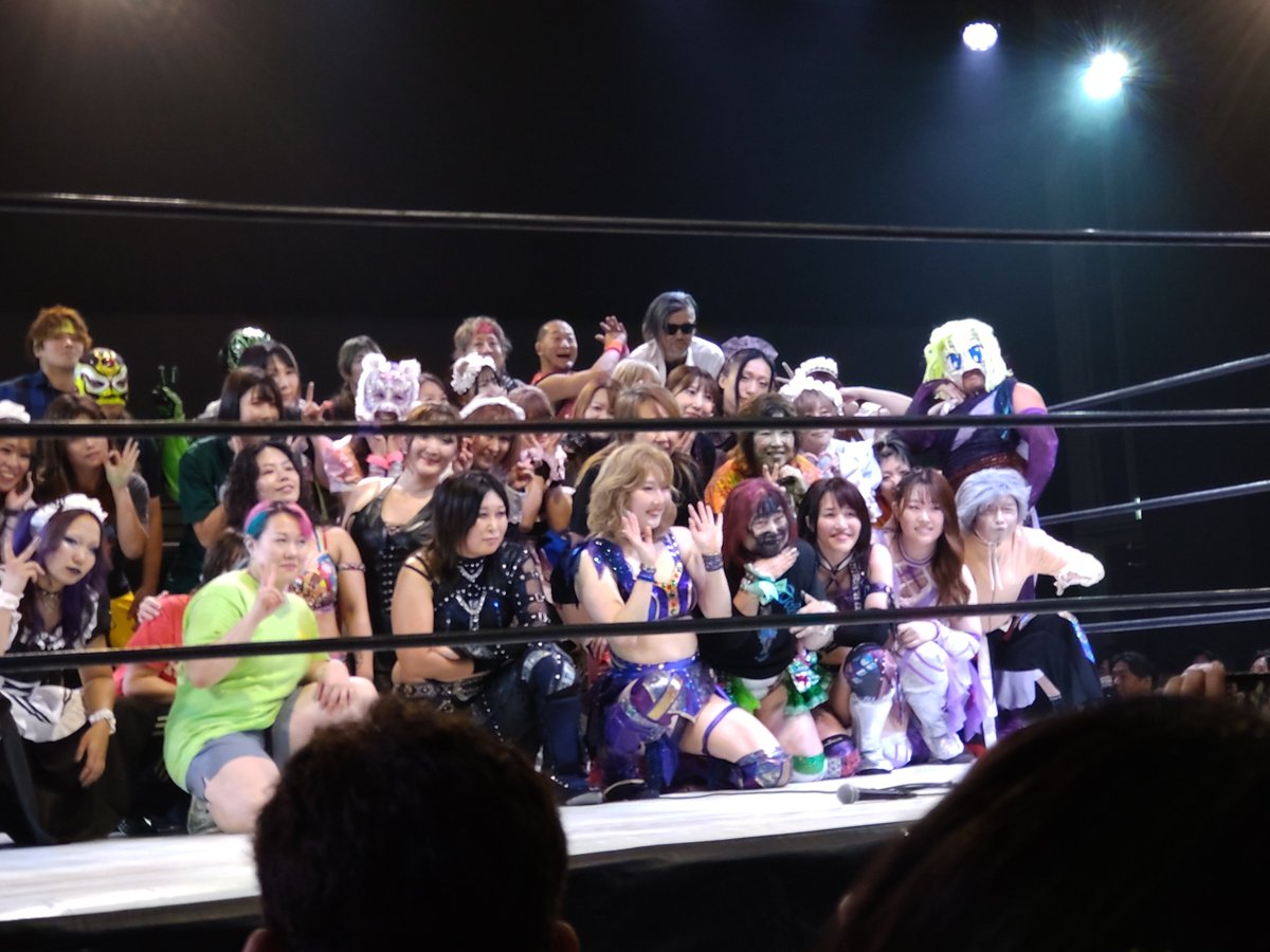 NinetySixChang's tweet photo. 本日はコチラでした。過去形です。
お祭り感強めの興行でした。 https://t.co/vJrpYVYZDM