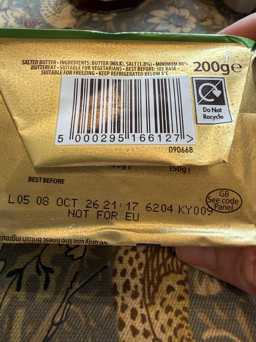 zatzi's tweet photo. When did 1/2 lb of butter become 200g? (7oz not 8oz) https://t.co/LzRBAxJYhe