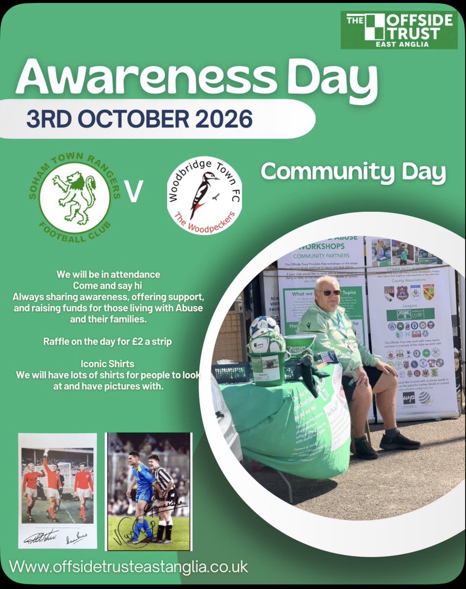 arber_boy's tweet photo. After an incredible day with the only professional club that values our work @CambridgeUtdFC we move further into Cambridgeshire for next Saturdays @SohamTownRanger community day when we revisit 2025 @OffsideTrust community club winners @SohamTownRanger a true community club https://t.co/S2g04pSHR8