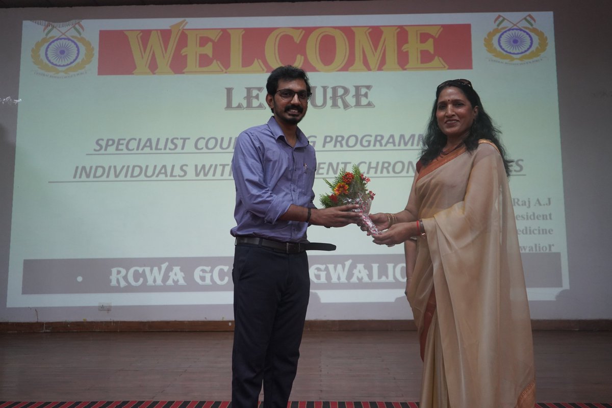 GwaliorRcwa's tweet photo. On 25/09/2026 ,an "Expert Consultation Program for persistent chronic Diseases"was organized at the men's club , G.c in the presence of CWA presedent Mrs. sunita nigam. the program was conducted by Dr. Nighish raj A.J(S.R  medicine) and Dr. Rahul Jhuruia from Jaya arogya Hospita https://t.co/5tvGRzHYrs