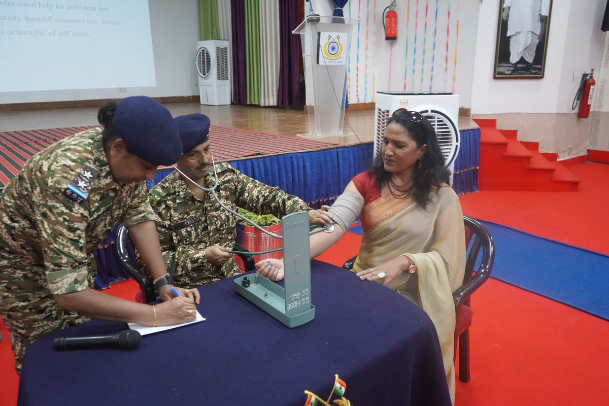 GwaliorRcwa's tweet photo. On 25/09/2026 ,an "Expert Consultation Program for persistent chronic Diseases"was organized at the men's club , G.c in the presence of CWA presedent Mrs. sunita nigam. the program was conducted by Dr. Nighish raj A.J(S.R  medicine) and Dr. Rahul Jhuruia from Jaya arogya Hospita https://t.co/5tvGRzHYrs