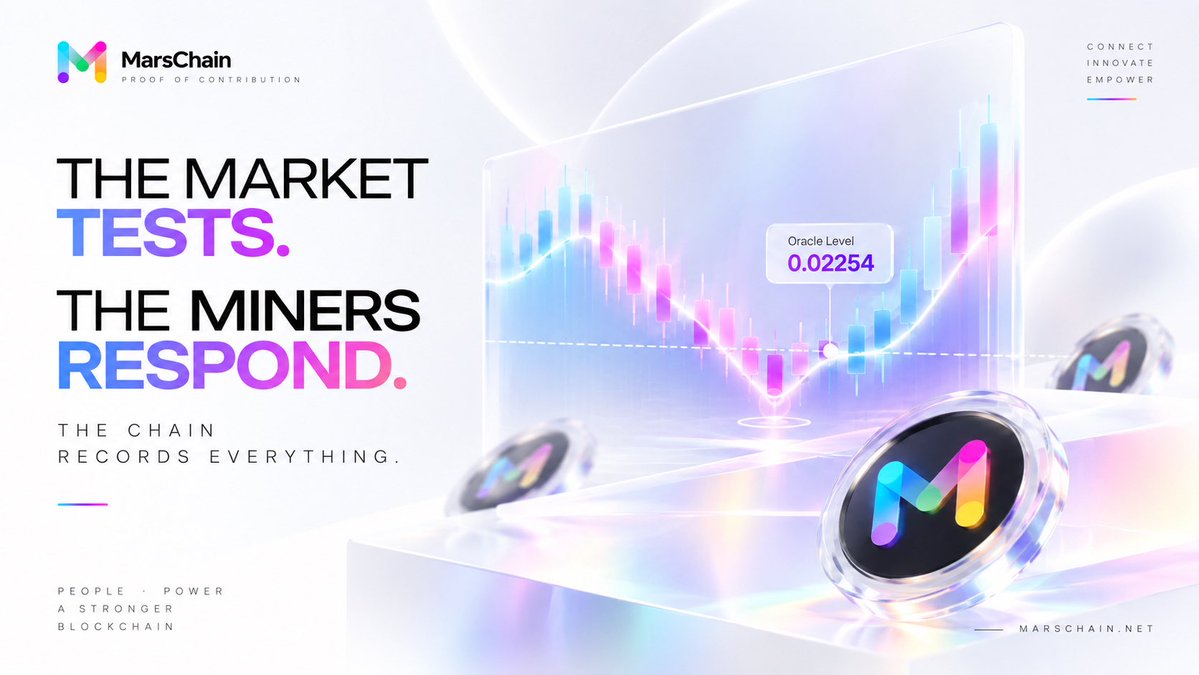 MarsChainDAO's tweet photo. The market keeps testing the same level.
And every time, the community seems to have its own answer. 👀

Some things are more interesting when you watch them happen on-chain.

#MarsChain #PoC #web3 https://t.co/iETqKBCkDp