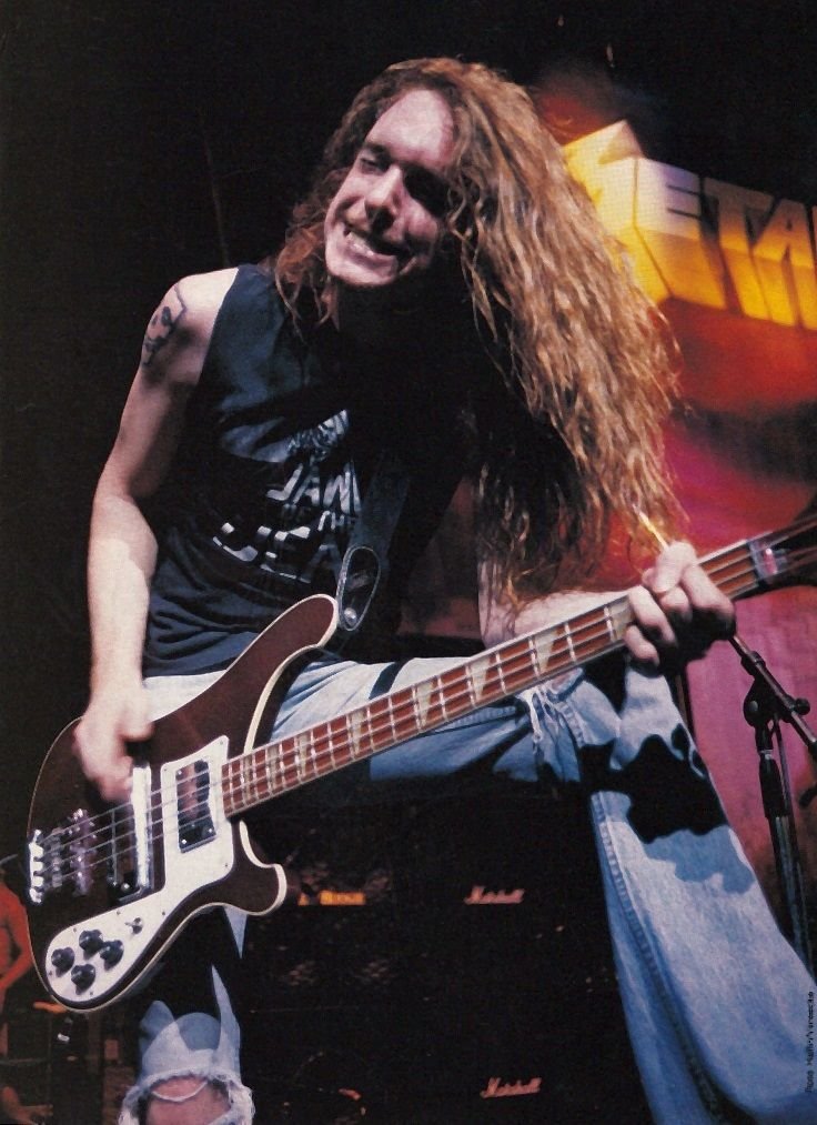 TheDuckLR's tweet photo. "For whom the bell tolls 
Time marches on"
Remembering the LEGENDARY bassist and songwriter #CliffBurton who we tragically lost 40 years ago today 🙏 
Cannot the kingdom of salvation take me home 🕊
#Metallica #KillEmAll #RideTheLightning #MasterOfPuppets #CliffEmAll #RestInPeace https://t.co/Cxw7RQQxoD