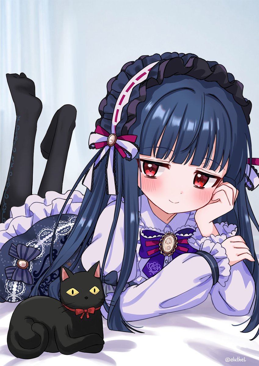 eluthel1's tweet photo. 🐈‍⬛誕生日おめでとう！！🎉
#佐城雪美生誕祭2026 https://t.co/hynVswf37g