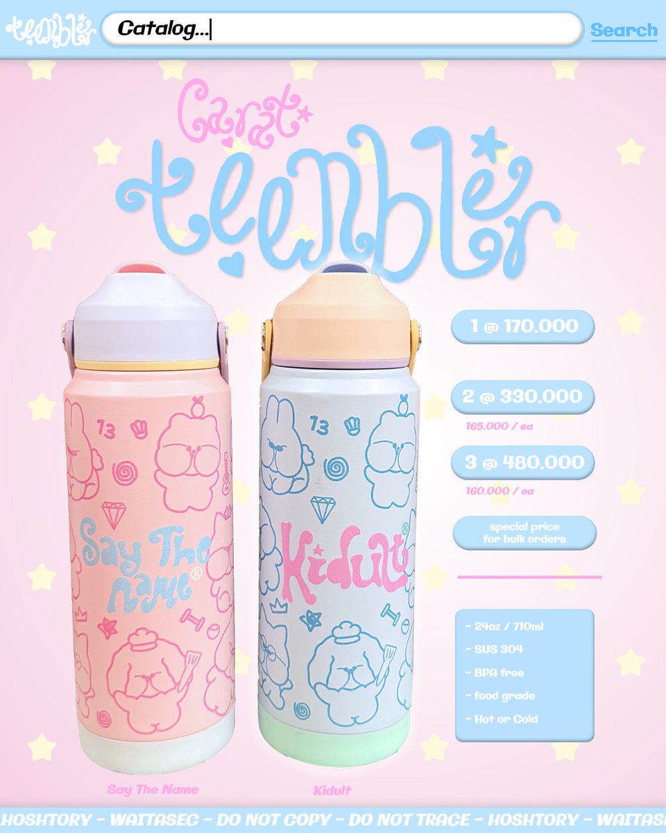 hoshtory's tweet photo. (help RT/likes💗)

Open Pre-Order svTEEN tumBLER carat edition💎💗

⏰ 27 september - 3 October 2026
https://t.co/z87omllbSg https://t.co/qfsS9ONVsn