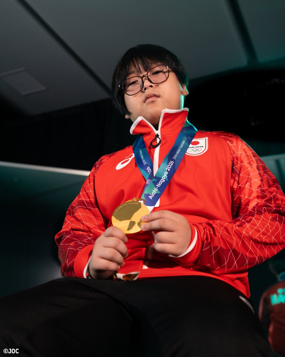 TeamJapan's tweet photo. Portrait📷

#愛知名古屋2026 🇯🇵
eスポーツ／Puyo Puyo Champions
栗原悠輝 選手

@JeSUofficial 
@kryu_puyo
#TEAMJAPAN #ともに一歩踏み出す勇気を