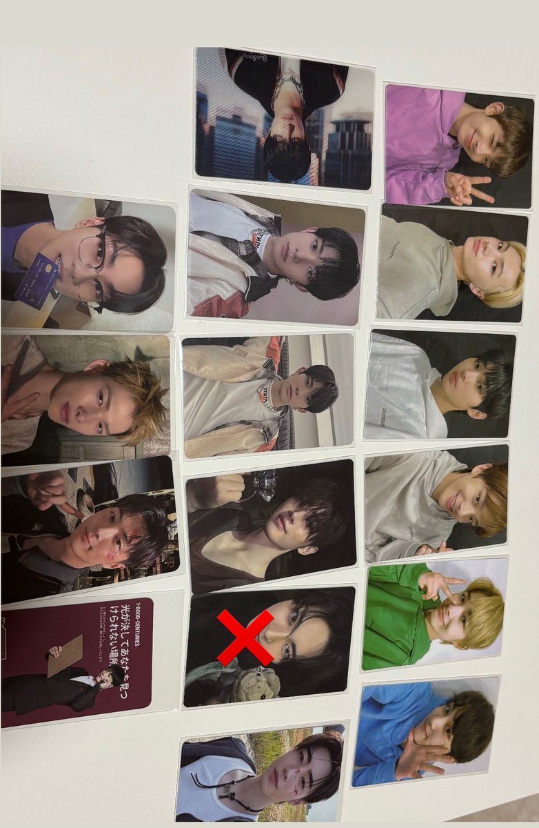 nnnn_25_10's tweet photo. 【ENHYPEN】

更新

譲→ヒスン、ジェイ、ジェイク、ソンフン、ジョンウォン、ニキ
求→ソヌ　買取、交換

お気軽にお声掛けください♪ https://t.co/591ob8iWtj